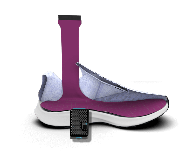 pedar in-shoe pressure measurement system with sensor insole and analyser