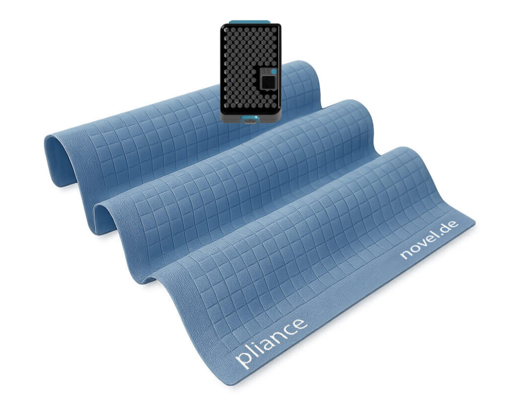 Flexible pliance pressure mat with plidar analyser